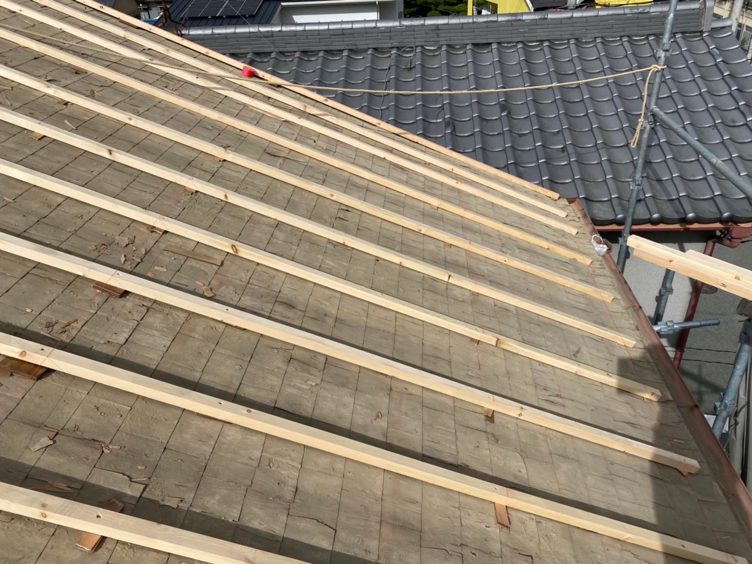 不陸調整で凸凹解消